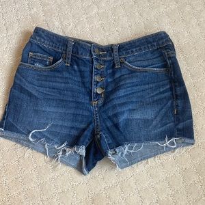 Universal thread cut off Jean shorts size 0/25R